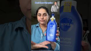 Nivea Body Lotion Review 🧴 NOT SPONSORED review niveabodylotion bodylotion [upl. by Nyltak329]