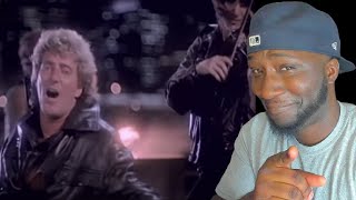 Rod Stewart  Downtown Train Official Video REACTION [upl. by Retsehc]