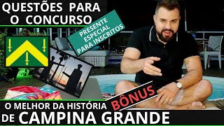 HISTÓRIA DE CAMPINA GRANDE Vídeo Bônus com 10 Questões Série Especial quotO MELHOR DA HISTÓRIA DE CGquot [upl. by Phina]