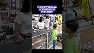 Puso a prueba la honestidad de su sobrina lecciondevida reflexiones viralvideo [upl. by Branch42]