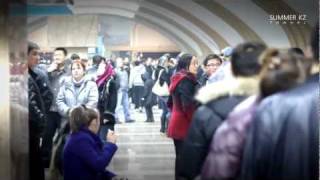 Алматы Метро  Subway Almaty 01122011 [upl. by Sitof]