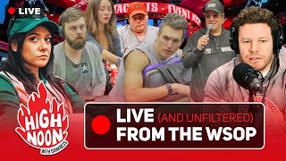 LIVE WSOP coverage from the Horseshoe with Will Jaffe Ryan DePaulo Mintzy and Natalie Bode [upl. by Yoral]