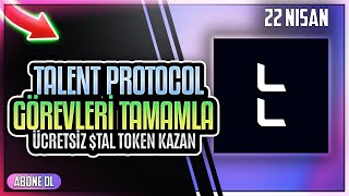 Talent Protocol  LinkedIn Benzeri Web3 Platformu Ücretsiz TAL Token Kazan [upl. by Allistir975]