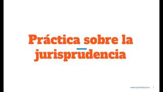 Cómo buscar jurisprudencia en el CENDOJ [upl. by Leblanc]