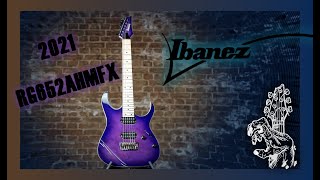 Ibanez 2021 RG652AHMFX first demo [upl. by Buffum]