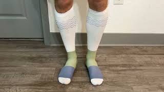 Review of the GripJoy Non Slip Compression Socks [upl. by Bartholomew]