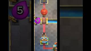 Balloon is Anti every Elixer😨 clashroyale clashmemes memesdeclashroyale [upl. by Yzeerb]