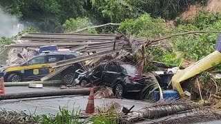 🚨RIO DE JANEIRO FLOODS amp LANDSLIDES 🇧🇷 Heavy rain hits Brazil April 1st 2022 [upl. by Huey]