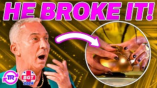 Bruno BREAKS GOLDEN BUZZER on CRAZIEST Episode of BGT 2024 Yet [upl. by Artaed]