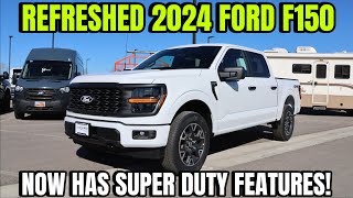 2024 Ford F150 STX Crew Cab They Finally Added Features From The Super Duty [upl. by Aynod]