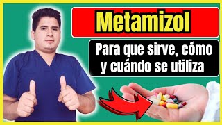 ¡Descubre Qué es y Para Qué Sirve Metamizol Dosis y Cómo se Toma [upl. by Emmett262]