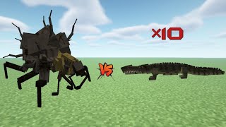 10 Sarcosuchus Fossil and Archeology Revival MOD VS Colony Carrier Scape and Run Parasites MOD [upl. by Akir]