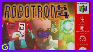 Robotron 64 N64 gameplay [upl. by Lindblad11]