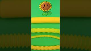 Sunflower Power 💪🌻 plantsvszombies popcapgames gaming satisfiying colorful [upl. by Nyluqcaj]