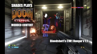 DOOM Eternal modded content  E1M1 v11 by Bloodshot1 [upl. by Rairb]