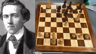 The Game of All Time  The Opera Game  Paul Morphy vs The Duke of Brunswick amp Pals 1858 [upl. by Eiral]