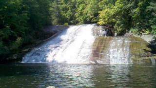 Drift Falls Horsepasture River NC [upl. by Ecirpac234]