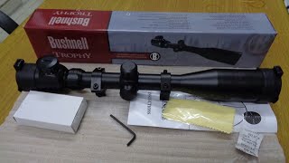 TELESCOPE SENAPAN  BUSHNELL TROPHY 39X40EG UNBOXING [upl. by Harbed]