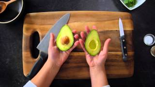 How to Cut an Avocado  My Food and Family [upl. by Eetsirk289]