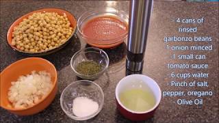 How to make Revithia Greek Chickpea Soup [upl. by Vivian]