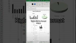 Excel tip to make your dashboard and chart stand out [upl. by Uhsoj]