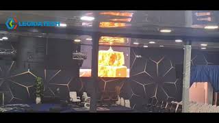 Church LED screen display in South Africa legidatech ledscreen church churchled [upl. by Atalanti]