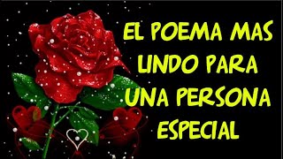 💗✨ El Poema mas Lindo y es Para TI 🌹 Poema de Amor Para Dedicar 💟 Ozletras ✅ [upl. by Ynattir]