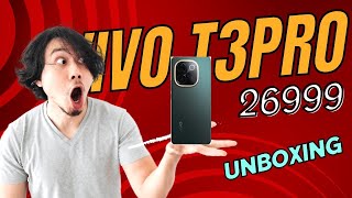 Vivo T3 Pro 5G Unboxing price amp first look [upl. by Cristiano835]