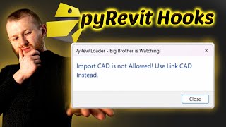 Revit API Events and pyRevit Hooks Explained Say Goodbye to CAD Imports [upl. by Pell]