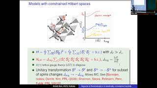 quotAspects of thermalization in kinetically constrained modelsquot by Prof Arnab Sen IACS Kolkata [upl. by Weatherley]