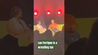 Lou Ferrigno is a wrestling fan [upl. by Aisanat920]