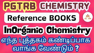 PGTRB chemistry Reference books  Inorganic Chemistry New syllabus 2025 Online Classes going on [upl. by Maje]