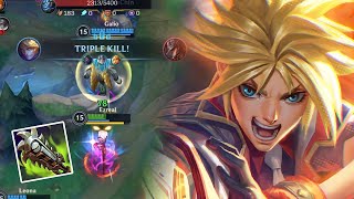 WILD RIFT EZREAL CHEMPUNK CHAINSWORD SO OP  BUILD AND RUNES [upl. by Aalst]