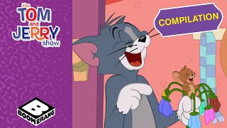 Tom and Jerry MEGA Compilation  1 Hour of Tom and Jerry  BoomerangUK [upl. by Ateekahs588]