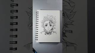 Sketch Tanjiro Kamado DemonSlayer demonslayer [upl. by Yablon]