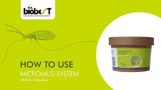 How to use MicromusSystem from Biobest [upl. by Imojean964]