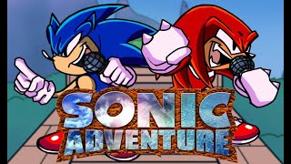 Sonic vs Knuckles Unknown from ME Friday Night Funkin Sonic Edition [upl. by Jelene]