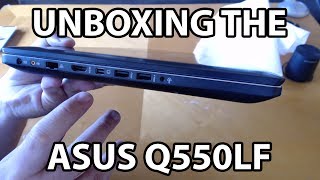 ASUS Q550LF Unboxing [upl. by Penrod]