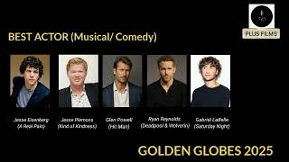 GOLDEN GLOBES NOMINATION PREDICTIONS 2025 [upl. by Crean353]