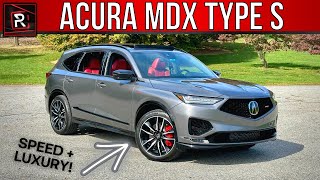 The 2024 Acura MDX Type S Is A Flagship Luxury SUV With Turbo V6 Power [upl. by Osborn152]