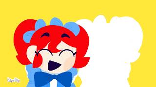 Poppy Playtime animation Pick A flower meme Poppy and Huggy Wuggy [upl. by Ennaillij]