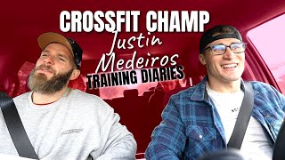 Justin Medeiros OFF SEASON CROSSFIT TRAINING is elite heres the breakdown [upl. by Egoreg815]