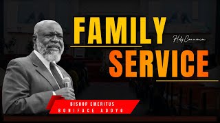 FAMILY SERVICE 3RD NOV 2024  BISHOP EMERITUS BONIFACE ADOYO  FIRST SERVICE [upl. by Nordek905]