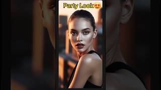 Party look💃✨💃easy party mekeup tips ✨💃✨facts partybeauty partymakeup party [upl. by Kerwin]