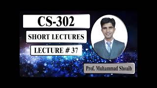 CS302 Lecture 37  Traffic Signal Control System [upl. by Creedon]