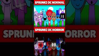 Incredibox Sprunki OC Normal VS Horror MIX VERSION [upl. by Hsekin]