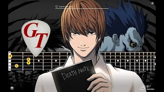 Death Note  Mellos Theme  Acoustic guitar lesson note tabs [upl. by Cassondra]