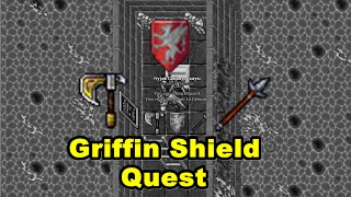 TibiaStart  Quest 2  Griffin Shield Quest by Nyjah Gladiator [upl. by Aneleve]