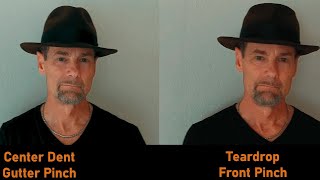 How to Change a Fedora Hat’s Shape and Style [upl. by Eresed]