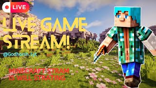 LIVE🔴minecraft stream day2 with new smp😎 pockerjava editon [upl. by Garibold672]